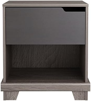 Homestar Eb109183sj Waterloo 1 Drawer Nightstand 20 98x15 91x22 52 Sonoma Amazon Ca Home Kitchen