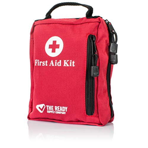 The Ready Supply Company Emergency Kit and First Aid Kit – 100 Piece Survival Kit for Your Camping Accessories and Office Supplies