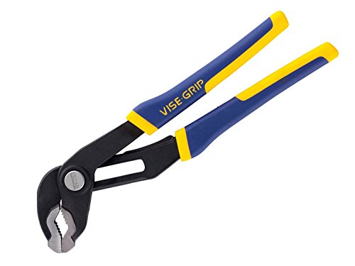 Irwin 10507627 200mm/ 8-inch Blue-Groovelock Water Pump Pliers with ProTouch Handle