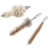 Hoppe's 5.56mm/.223cal AR Rifle Brush Multi-Pack (Chamber Brush, Chamber Mop, Bore Brush)