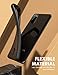 Clayco Cache Series Designed for Samsung Galaxy S20+ Plus Wallet Case (2020) with Card Holder - Black