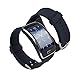 Sunmitech Replacement Bands for Samsung Galaxy Gear S SM-R750 Smart Watch, Soft TPU, Classic Watch Band Style with Metal Buckle