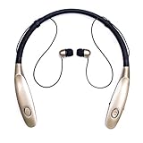 Bluetooth Headphones 14Hr Working Time, Truck Driver Bluetooth Headset, Wireless Magnetic Neckband Earphones, V4.2 Noise Cancelling Earbuds w/Mic, Compatible with Any Bluetooth Equitments