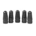 MagiDeal 5pcs Bicycle Presta Wheel Rims Tyre Stem Air Valve Caps Dust Cover - Black