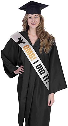 Joinfun Graduate Sash for Graduation Party Supplies Graduation Decorations Graduation Gift Graduation Photobooth Props (Type 3)
