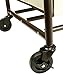 DecoBros Heavy-Duty 3-Bag Laundry Sorter Cart, Bronze