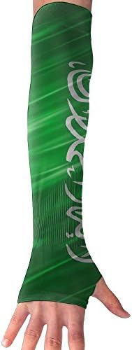 2018 Soccer Saudi Arabia Flag COOL Style UV Protection Cooling Arm Sleeves For Women And Men A Pair Of 2 Only
