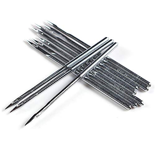 HAPY SHOP 100 Pieces Sewing Needles Home Sewing Machine Needles,Size 9, 11, 14, 16, 18, with 10 Needle Bottles,20 Pieces Per Size for Household Sewing Machines - Thumbnail 3