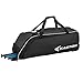 EASTON E510W Bat & Equipment Wheeled Bag, Baseball Softball, 4 Bat Compartment, Vented Pockets - Minimize Odor, Quick Dry, Removable Shoe Panel, Zippered Pockets, Fence Hook