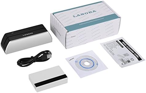 Lanora LNR800 Smallest USB 3 Tracks Magnetic Credit Card Reader Writer