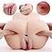 Masturbator Sex Doll with Tight Vaginal Anal for Tight Suction, PALOQUETH 3 in 1 Realistic Stroker Sex Toy with Big Boobs for Male Masturbation