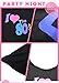 Women's I Love The 80's T-Shirt 80s Outfit Accessories(L/XL,Purple)