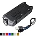 Nitecore Tip Black 360 Lumens USB Rechargeable Keychain Flashlight with LumenTac USB cable - black (more colors available in options)