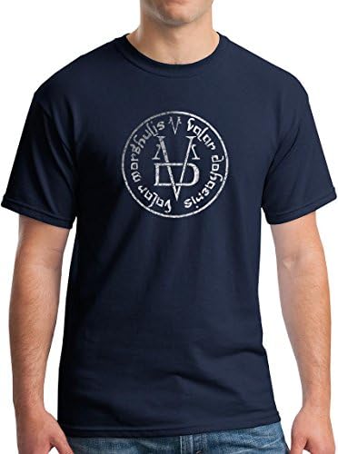 Valar Morghulis T-Shirt All Men Must Die Arya Stark GoT Tee Navy L