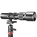 Neewer High Definition Multi-coated 500mm f/8 Manual Focus Telephoto Lens for Canon Nikon Olympus Fuji Pentax and Other Digital SLR Cameras by Using T-Mount(T Mount NOT Included)