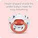 NUK Orthodontic Pacifiers, Boy, 0-6 Months, 2-Pack