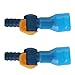 MonkeyJack 2 Pieces Universal Replacement Water Bladder Bag Hydration Pack Bite Valve Piping Nozzle for Cycle Sports Backpacking Camping