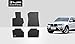TOUGHPRO Floor Mats Accessories Set for BMW X3 All Weather Heavy Duty (Made in USA) Black Rubber 2011 2012 2013 2014 2015 2016 2017 (Front Row + 2nd Row)