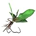 1 Branch Faux Butterfly Orchid Leaf Simulation Grass Home Decoration Green