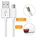 USB Type C Cable, Haribol USB C Cable [4-PACK 2x3Ft,2x6.6Ft]USB C to USB A Fast Charger Sync Cord for Samsung Galaxy S9 Note 8, S8, LG V20 G5 G6, Pixel, Nexus 5X/6P, Moto Z Z2, Nintendo Switch (White)