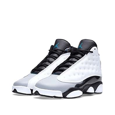 Air Jordan 13 Retro âBaronsâ Tropical Teal Black-Wolf Grey For Sale Online - Air Jordan Shoes 
