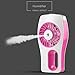 CTLpower Portable Fan,Mini Desk Fan with Misting Personal Cooling and Ultra-quiet for Travel,Home,and Office (Pink)-2018 Upgraded Version