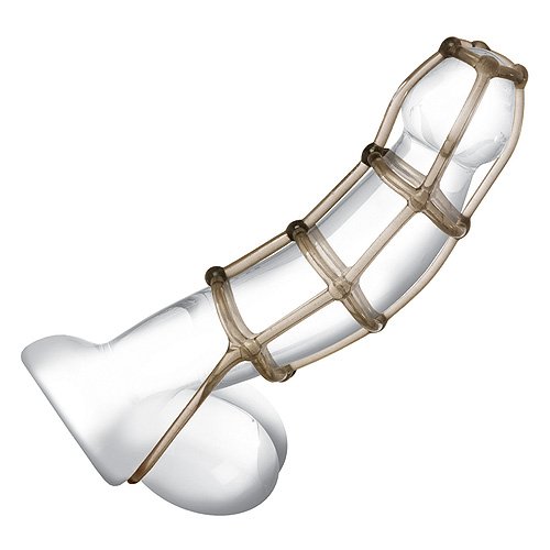 California exotics cock cage enhancer, clear