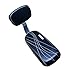 Bike Seat,Sanmersen PU Leather Bicycle Back Seat Cushion Child Bike Rear Rack Seat Cover Saddle With Back Rest,Black with Line Pattern (Black with Line Pattern)