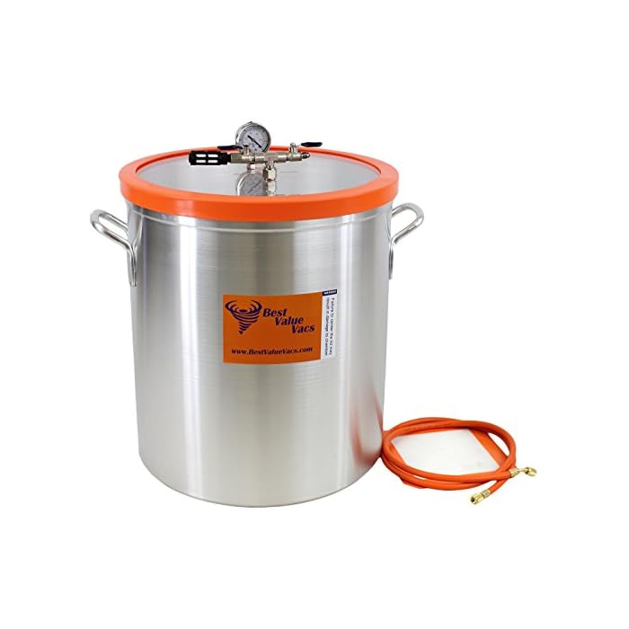 Buy Best Value Vacs 15 Gallon Aluminum Vacuum and Degassing Chamber