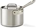 All-Clad 7202 MC2 Professional Master Chef 2 Stainless Steel Bi-Ply Bonded Oven Safe PFOA Free Saucepan with Lid Cookware, 2-Quart, Silver