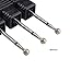 MZCMSL 3PCS Cuticle Clean Nail Drill Bit Ball Head Diamond Electric File Nail Salon Manicure 4MM