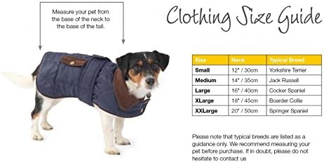 House of Paws Navy Fleece Lined Gilet, Small - Image 3