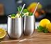 llumé Double Wall, Insulated, 2 12oz Stainless Steel Wine Tumbler with Lid, Straw, Cleaner Set- Dishwasher Safe Cups, For Hot/Cold Drinks, Coffee, Cocktail - Perfect Gift for Housewarming, Birthday