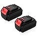 Powerextra Upgraded 2 Pack 5000mAh 20V Max Premium XR Lithium Li-ion Replacement Battery for Dewalt DCB205 Dewalt DCB180,DCB204-2,DCB205-2,DCB200-2,DCB200 Dewalt DCD/DCF/DCG Series Dewalt 20V Battery