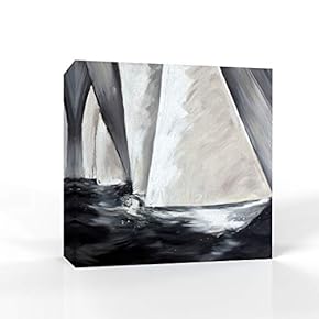 Canvas Wall Art Black and White Artwork Pictures Home Wall Decorations for Bedroom Living Room Paintings Canvas Prints Framed - 12x12 inches