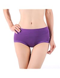 Pañales de fibra de bambú para dama (talla grande, elásticos, suaves y transpirables, cintura media, talla S-3XL)