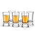 JoyJolt Afina Heavy Base Shot Glasses (Pack of 6) - 1.5-Ounces