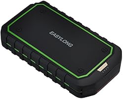 VicTsing Arrancador Coche Multifuncional con Bater&iacute;a Externa 12000mAh 400A portatil con Linterna LED(1A y 2.4A USB de carga Puertos)