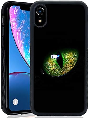 TPU Case for iPhone XR, Thin Lightweight Printed Protection Cover Case, Reptile Eye Customized Design Skin Cover iPhone XR