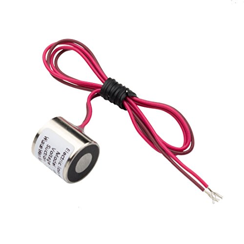 uxcell 24V DC 10N 0.02LB/8g Electric Lifting Magnet Electromagnet Solenoid Lift Holding