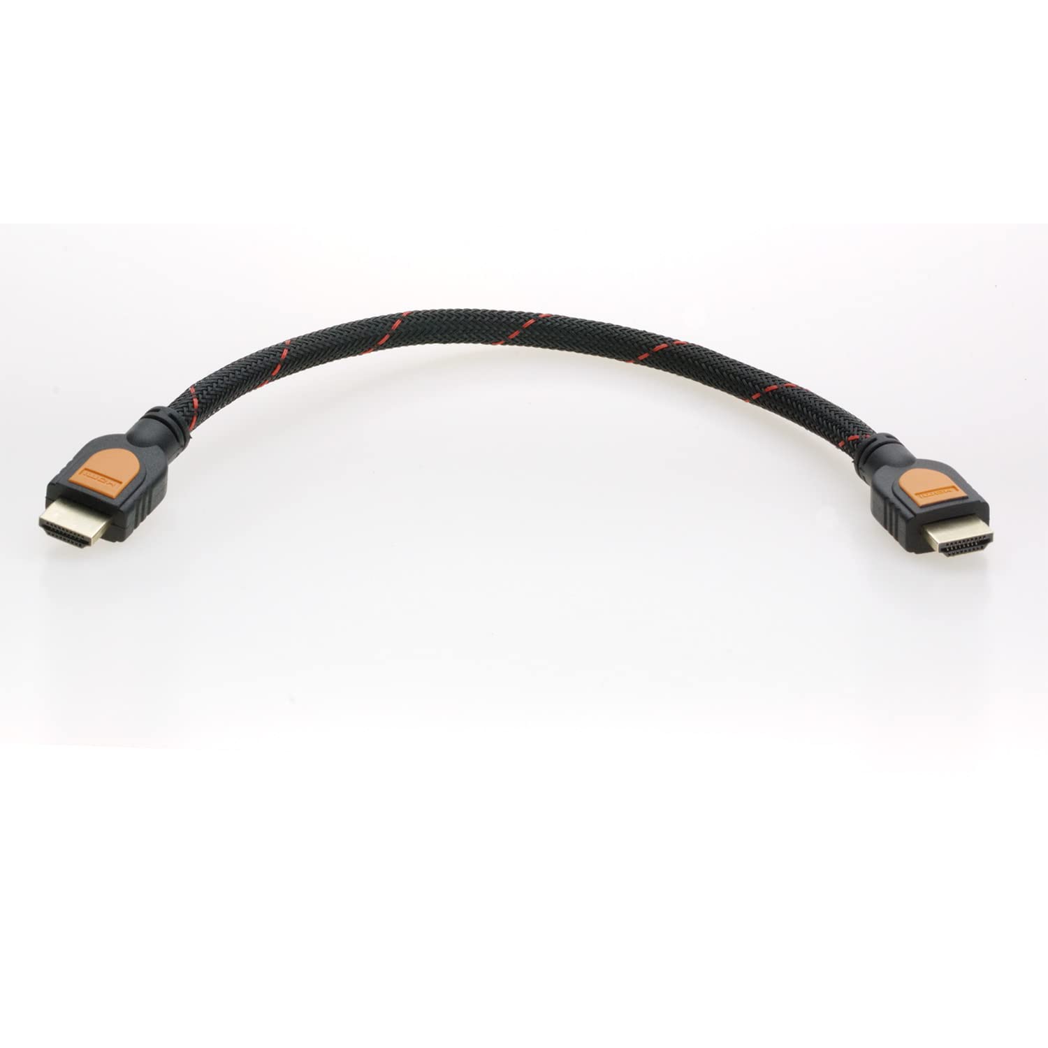 High Speed 0.3m 1.4a HDMI Cable 1.4V 1080P HD w/ Ethernet 3D Ready HDTV 30cm by Buyincoins