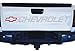 Grey Metallic Decal for Chevrolet - Silverado - Colorado - Tahoe Trucks Bed or Window Sticker