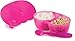 Nuby Easy Go Section Bowl with Snap-in Spoon, Colors May Vary