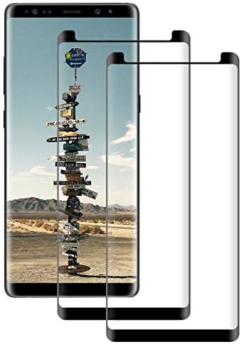 DOSNTO Screen Protector for Galaxy Note 8, Tempered Glass 9H Full 3D Curved Edge Case Friendly, Case Compatible, TPU Film Screen Protector for Galaxy Note 8