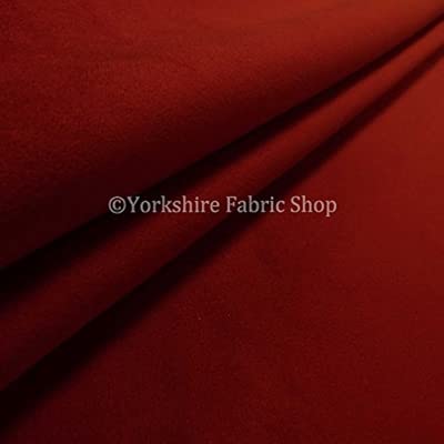 Designer Plain Burgundy Dark Red Wine Velvet Soft Pile Texture