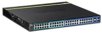 TRENDnet 48-Port Gigabit Web Smart PoE Switch (TPE-4840WS)