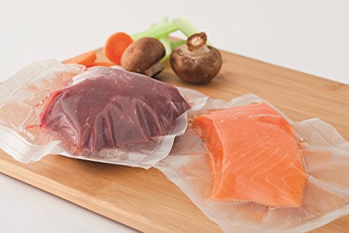 FreshVac VF200, Vakuumierer, Vakuumiergerät, Lebensmittel bleiben vakuumiert bis zu 8x länger frisch, Folienschweißgerät… – Bild 5