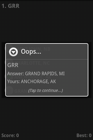 Airport Codes - USA and Canada - Thumbnail 4