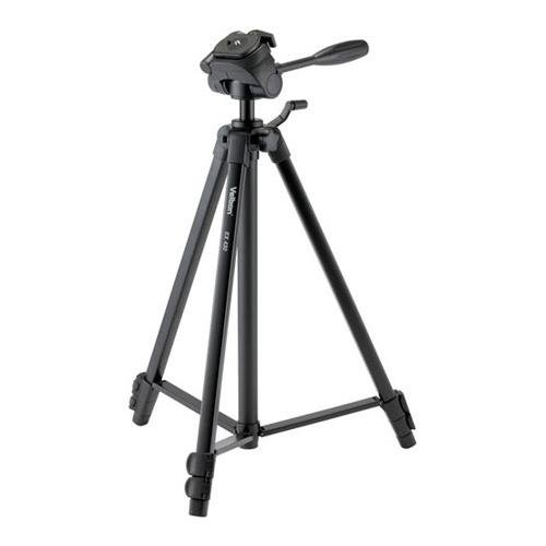 Velbon EX-430/F Aluminum Tripod with 3-Way Pan Head, 4.41lbs Load Capacity