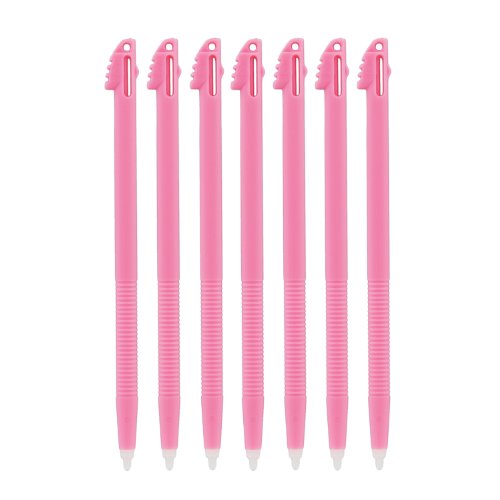 Assecure Replacement Stylus For Nintendo 3DS XL - 7 Pack Pink | ZedLabz